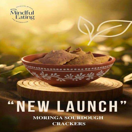 Moringa Jowar Sourdough Crackers - 130 gm
