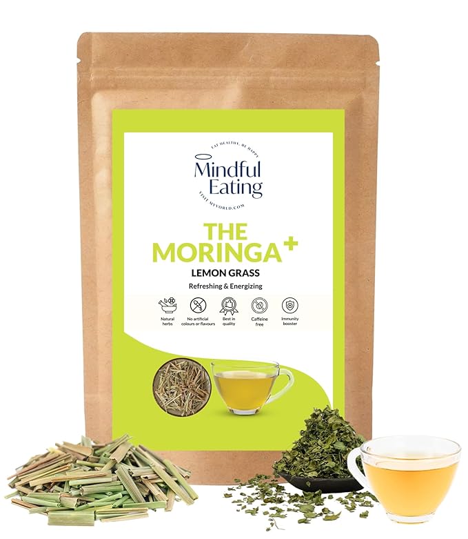 Pure Moringa Leaves Tea Blend with Lemongrass