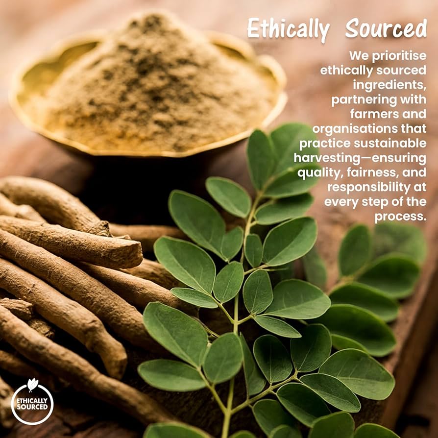 Pure Moringa Leaves Tea Blend with Ashwagandha