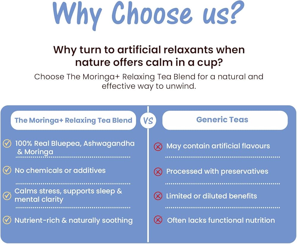 Moringa Relaxing Blend with Blue Pea