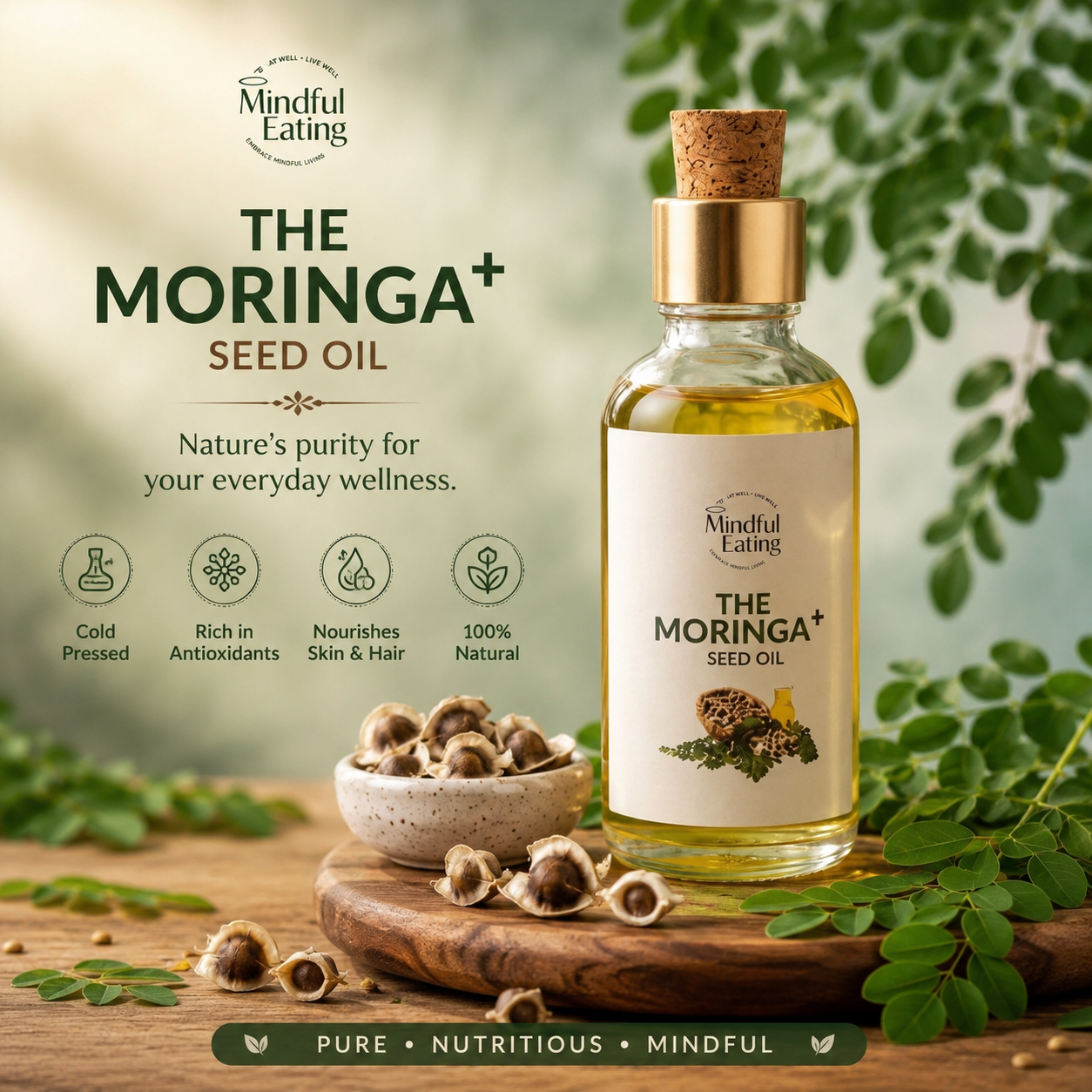 The Moringa  Seed Oil - 30ml