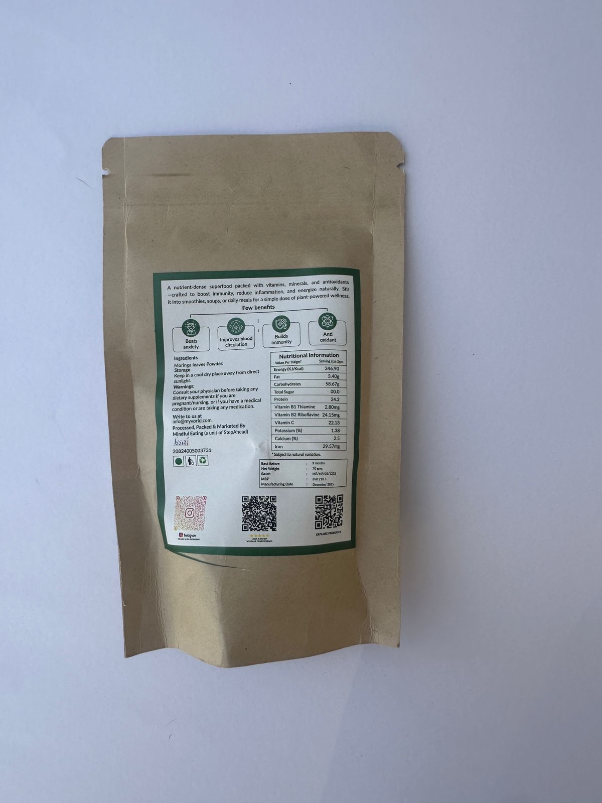 The Moringa+ Soup - 90gm