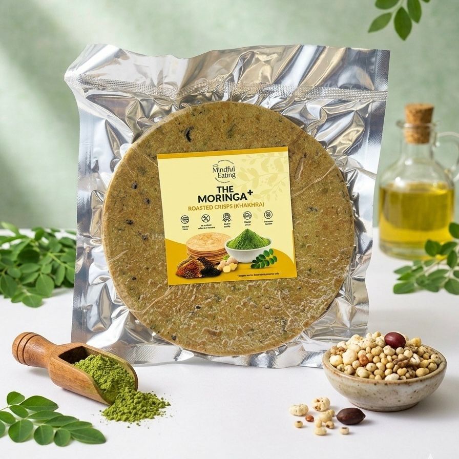 Roasted Chickpeas Khakhar with Moringa - 200gm