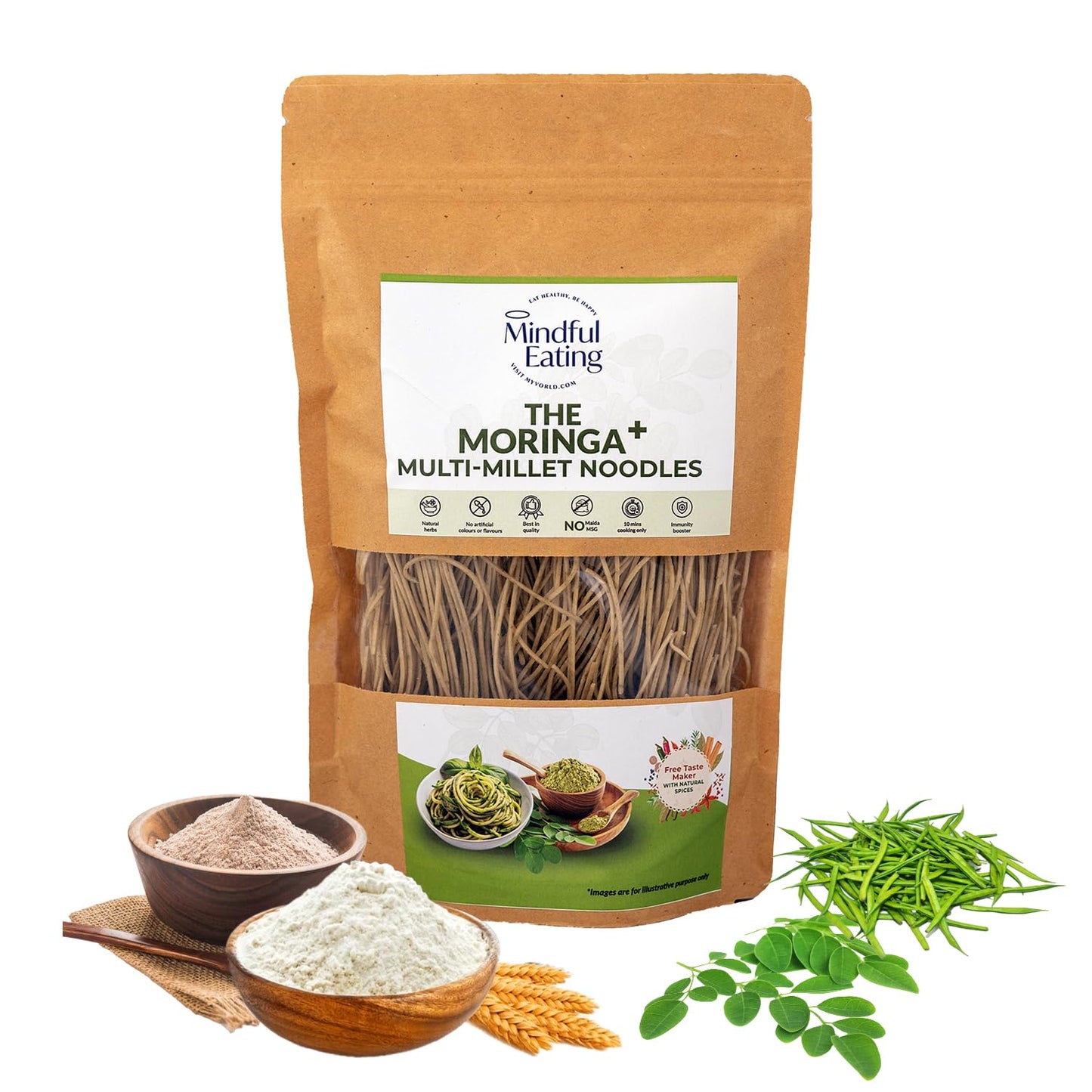Moringa Multi Millet  Noodles - 200gm