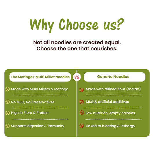 Moringa Multi Millet  Noodles - 200gm